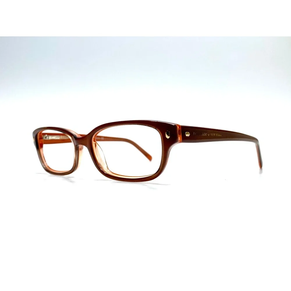 Kate Spade Lucyann 01Z7 Brown Rectangular Eyeglass Frames 49 15 135